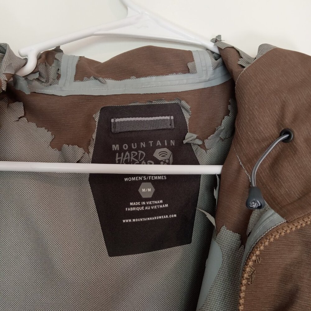 Mountain Hardware Brown Rain Jacket Medium - image 2